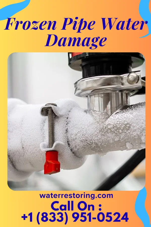 Frozen Pipe Water Damage in Nora, NE